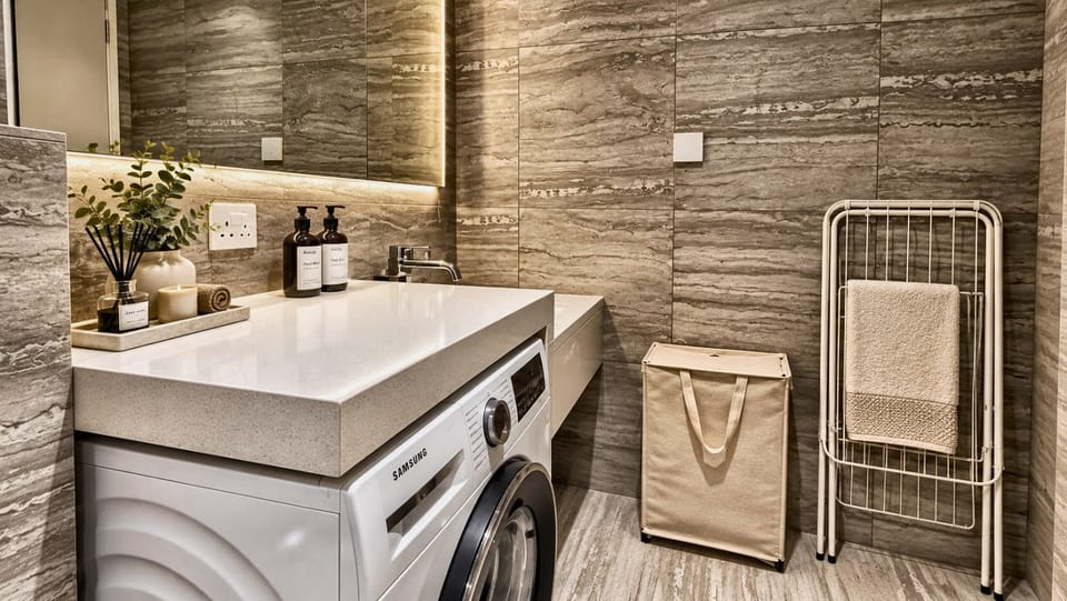 Laundry and bathroom vanity