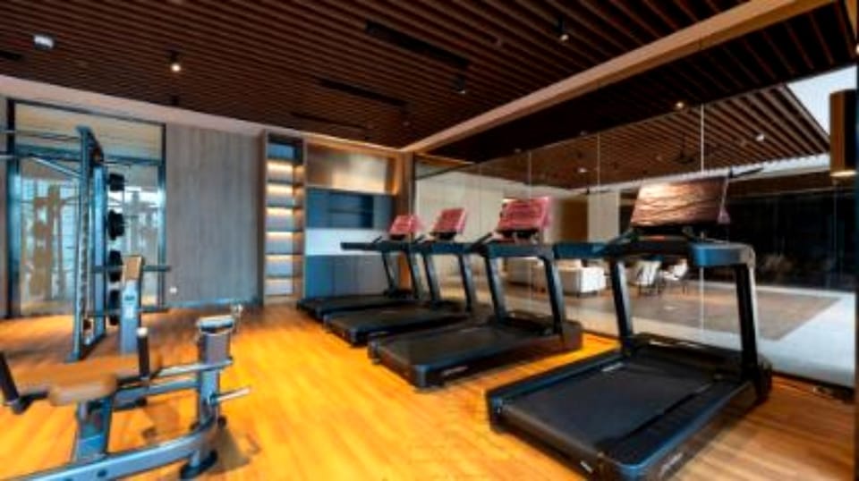 Fitness centre detail at Jewel by Oxley KLCC